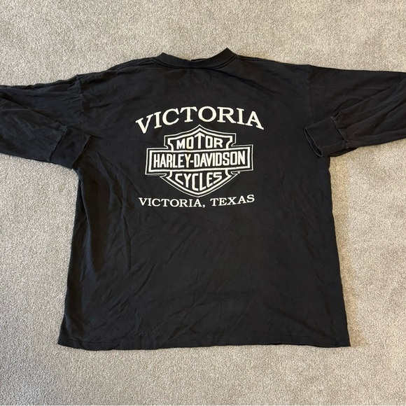 Harley Davidson Victoria, Texas T-Shirt - Picture 3 of 3